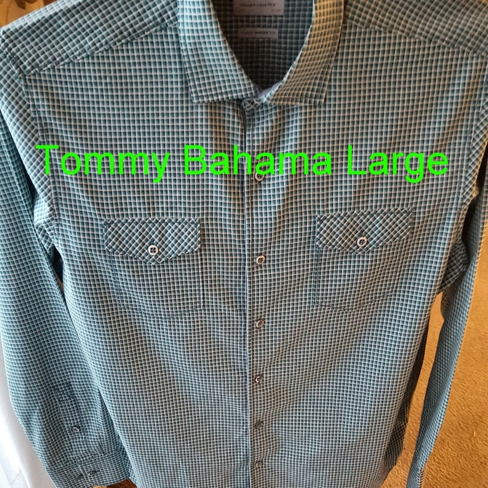 Tommy Bahama Long Sleeve Shirt Large